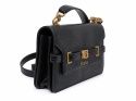 GUESS Czarna Torebka Damska Crossbody – Faktura Jaszczurki – 23 × 15 × 7 cm