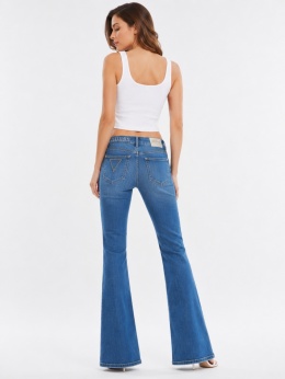 GUESS Damskie Jeansy Dzwony Bootcut W25 L34 ECO Tence