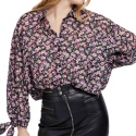 GUESS Guess Women’s Black/Pink Shirt rozmiar XS