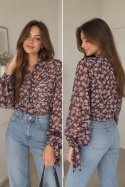 GUESS Guess Women’s Black/Pink Shirt rozmiar XS