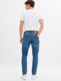GUESS Liam Jeans Męskie W28 L31 Regular Tapered Niebieskie Mid Rise