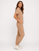 GUESS Penny Jumpsuit – kombinezon damski w kolorze piaskowym rozmiar S