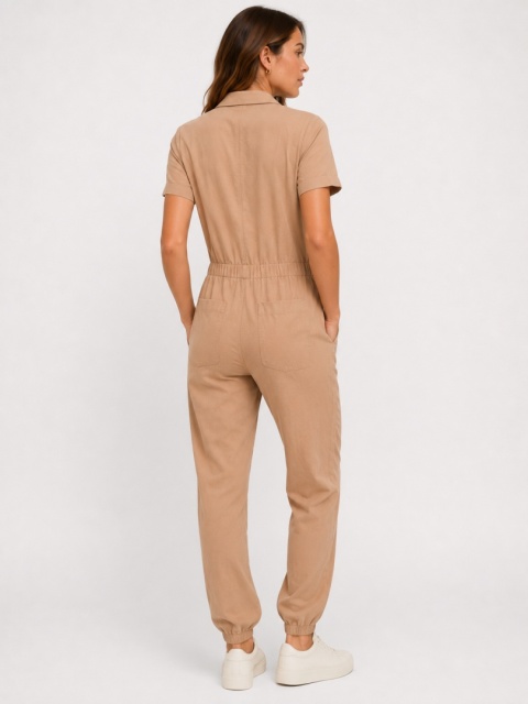 GUESS Penny Jumpsuit – kombinezon damski w kolorze piaskowym rozmiar S