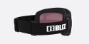 Gogle Bliz Floz Matt Black Frame Pink With Silver Mirror lens