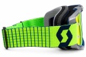 Gogle Scott Fury blue/grey/yellow chrome works