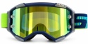 Gogle Scott Fury blue/grey/yellow chrome works