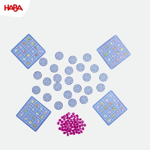 Gra planszowa HABA EINHORN GLITZERGLUCK Haba Jednorożec Brokatowe Szczęście – Sparkle Bingo