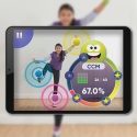 Hasbro Gaming Gra imprezowa Twister Air, F8158 zrecznosciowa, aplikacja