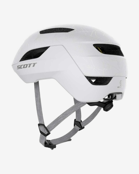 Kask Scott La Mokka Plus Sensor MIPS biało-lodowy rozmiar S 51-55