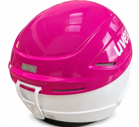 Kask narciarsky/snowboardowy UVEX RACE + Pink 55-56