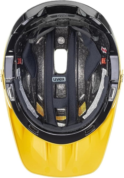 Kask rowerowy UVEX Quatro Integrale sunbee/black 56-61 cm