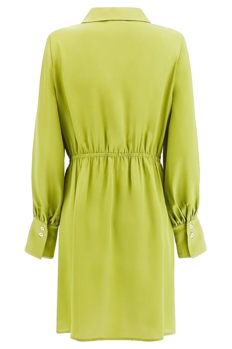 MARCIANO by GUESS Petra Dress – zielona sukienka koszulowa z paskiem, rozm. 38