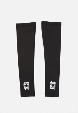 Puma HOOPS TEAM ARM SLEEVES - Leg warmers - black rozmiar L