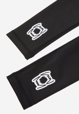 Puma HOOPS TEAM ARM SLEEVES - Leg warmers - black rozmiar L