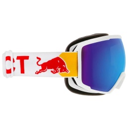 Red Bull Spect Dare White Brown Blue Mirror