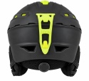 Uvex Kask narciarski męski Uvex P2us Black mat lime rozmiar 51-55